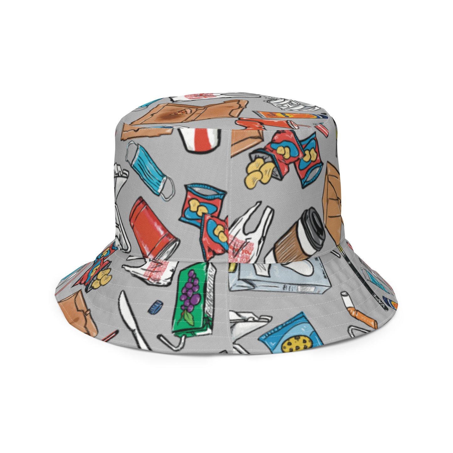 Recycle Landfill Reversible bucket hat
