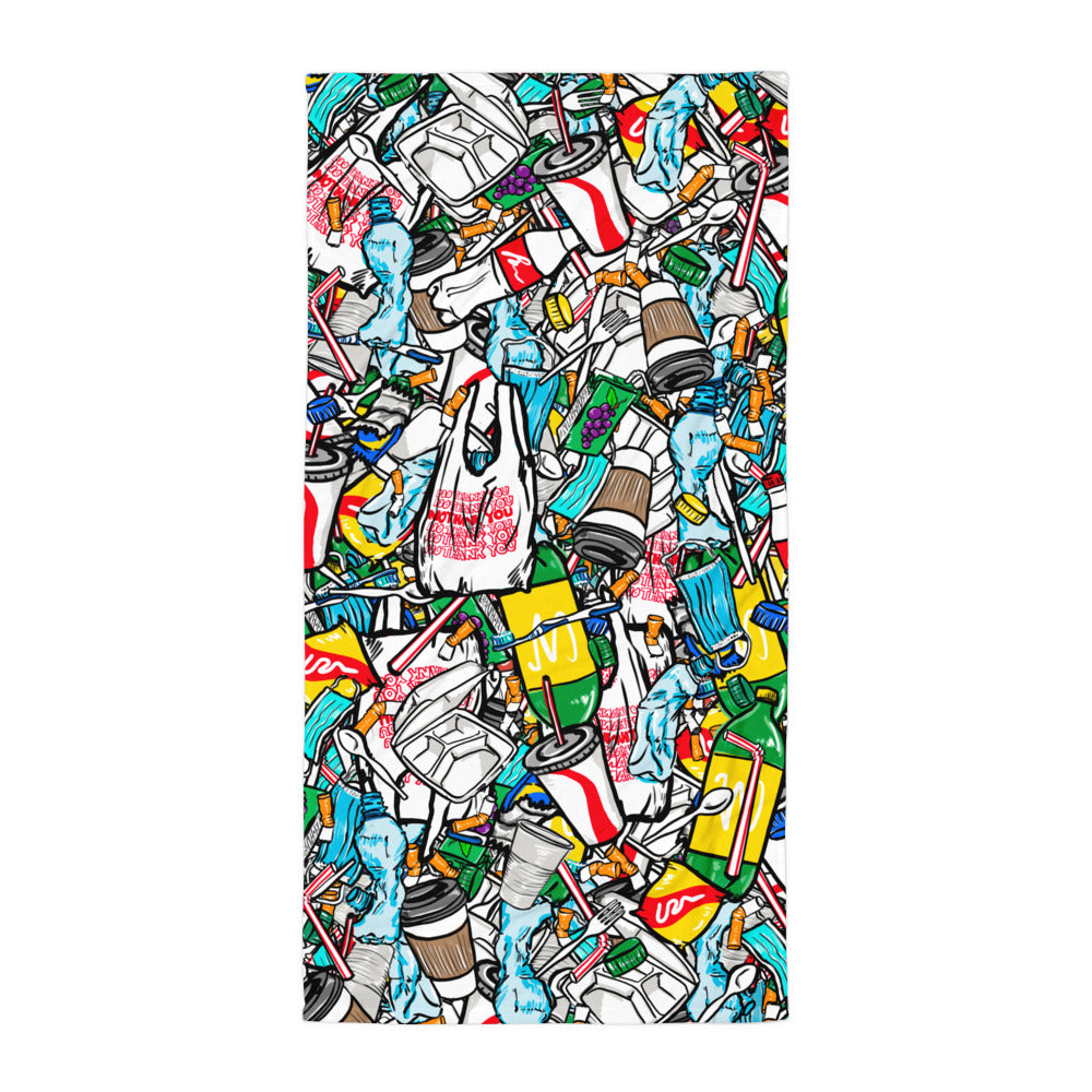 Plastic Pollution Towel