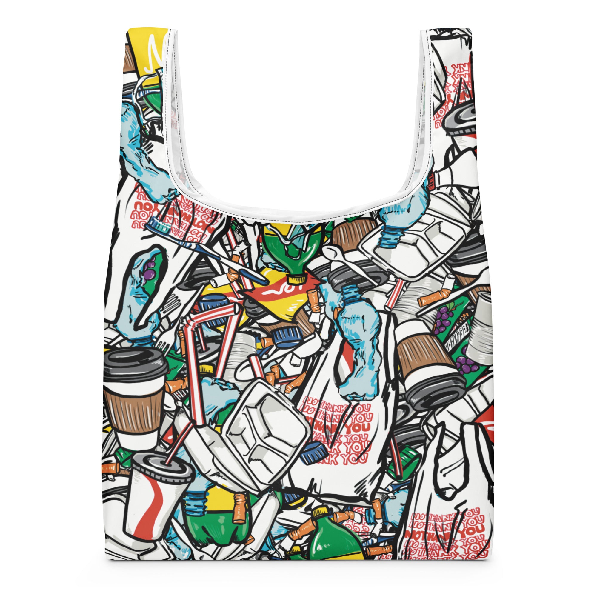 Plastic Pollution shopping bag. – Look Like Trash