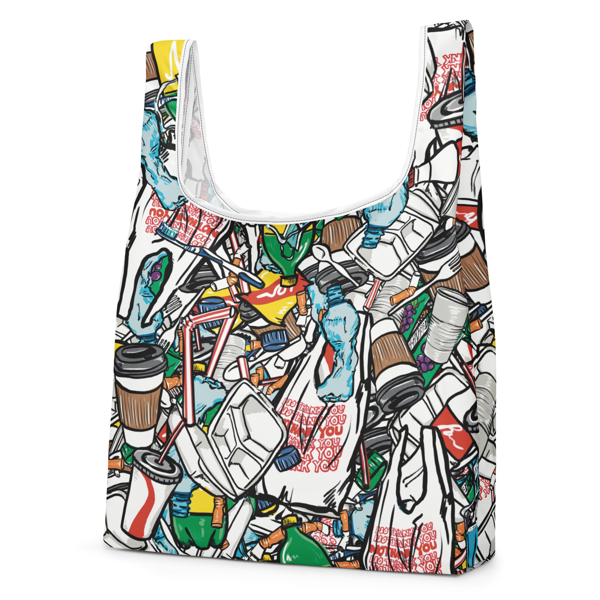 Plastic Pollution shopping bag. – Look Like Trash